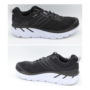 HOKA One One M Clifton 6 in black lunar lead rock womens sz 8.5